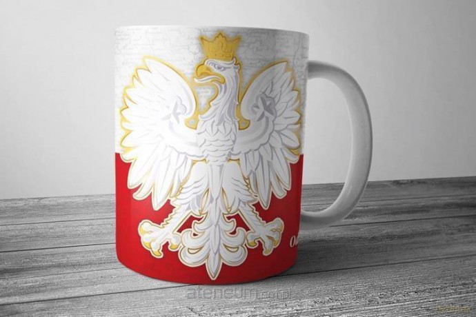 Kubek - Chrzest Polski z Orłem