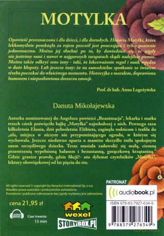 Motylka - Danuta Mikołajewska [AUDIOBOOK]