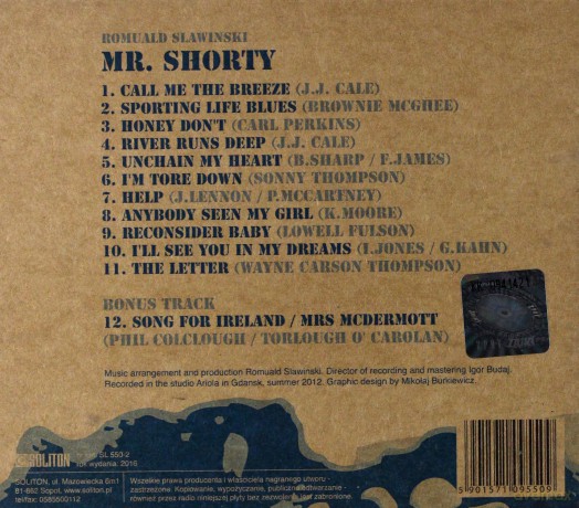 MR SHORTY - Romuald Sławiński [CD]