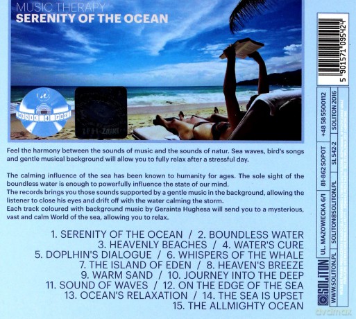 Music Therapy - Serenity of the Ocean [CD]