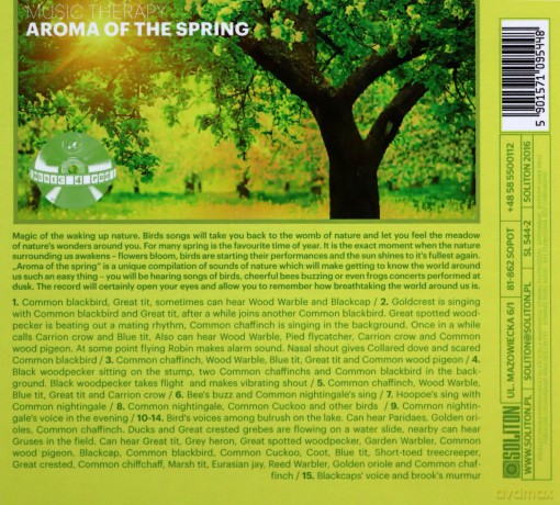 Music Therapy. Aroma Of The Spring [CD]