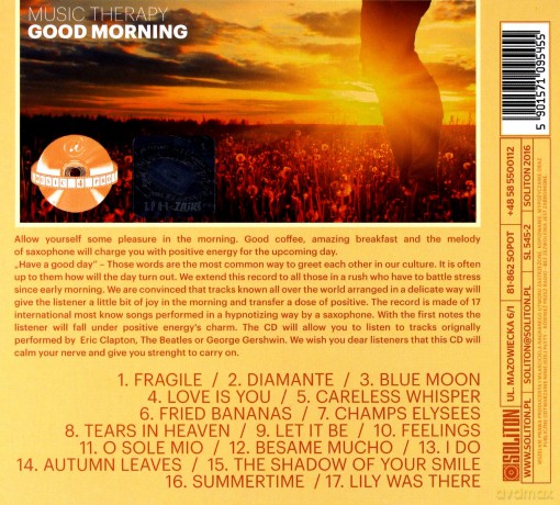 Music Therapy. Good Morning [CD]