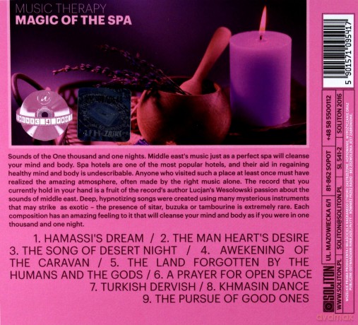 Music Therapy. Magic Of The Spa [CD]