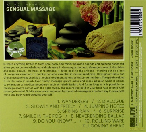 Music Therapy. Sensual Massage [CD]