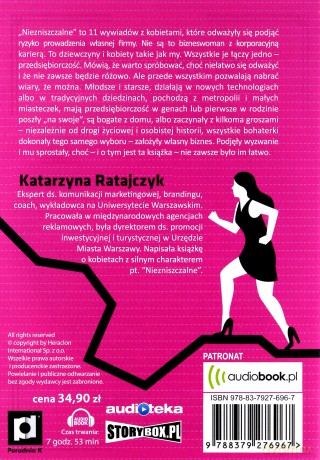 Niezniszczalne - Katarzyna Ratajczyk [AUDIOBOOK]