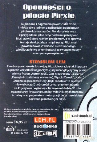 Opowieści o pilocie Pirxie - Stanisław Lem [AUDIOBOOK]