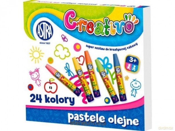 Pastele olejne Creativo 24 kolory