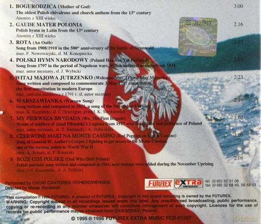 Bądź pozdrowiona Ziemio Polska [CD]