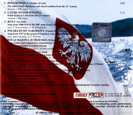 Bądź pozdrowiona Ziemio Polska [CD]