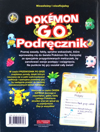 Pokemon GO Podręcznik - Anna Brett, Clive Gifford [KSIĄŻKA]