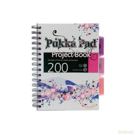 Project Book Wave A5/200 kratka (3 szt)