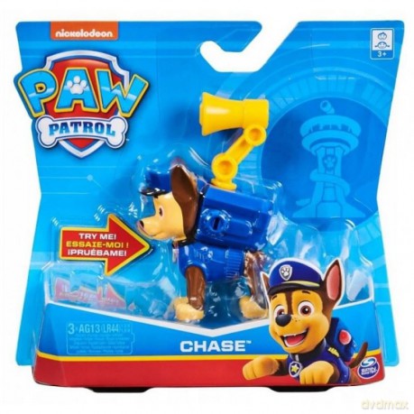Psi Patrol. Figurka akcji z odznaką (wysyłka losowa) [FIGURKA]