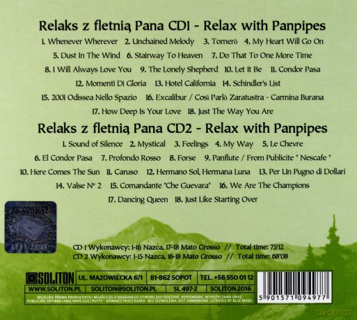 Relaks z fletnią Pana cz. 1 [2CD]