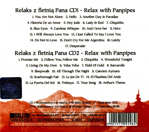 Relaks z fletnią Pana cz. 2 [2CD]
