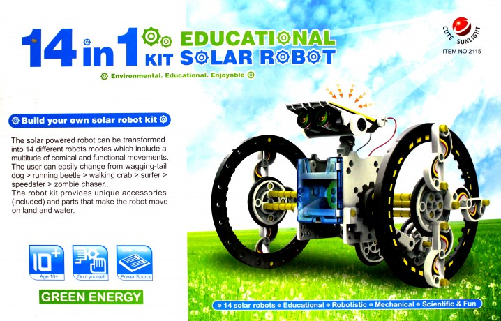 Robot Solarny 14 w 1