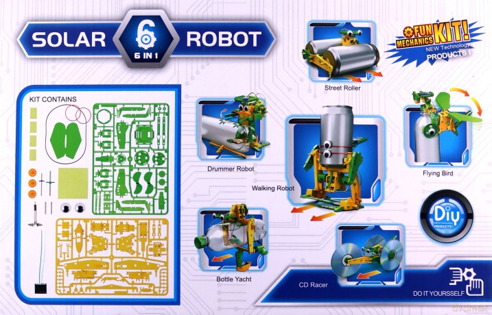 Robot Solarny 6 w 1