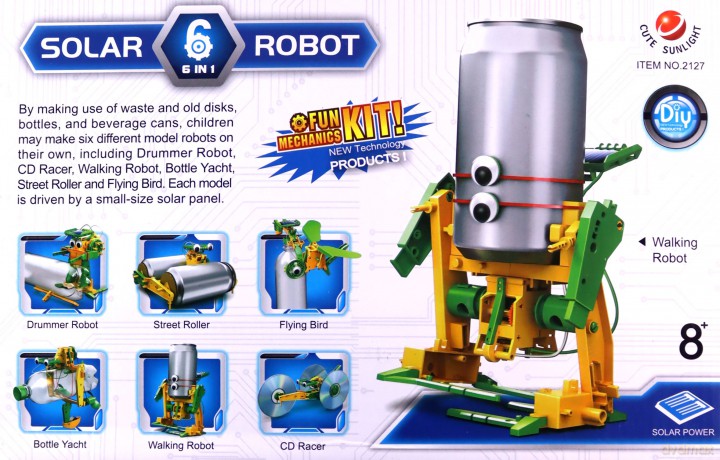 Robot Solarny 6 w 1
