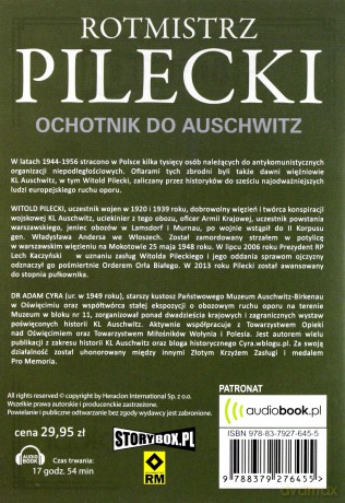 Rotmistrz Pilecki Ochotnik do Auschwitz - Adam Cyra [AUDIOBOOK]