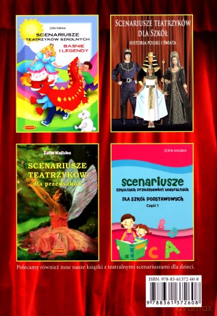 Scenariusze teatralne dla szkół podstawowych cz. 2 - Zofia Kaliska [KSIĄŻKA]