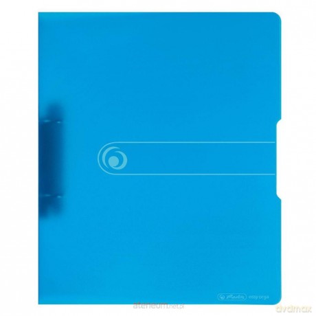 Segregator A4 PP 2R 1,6 cm niebieski transparentny