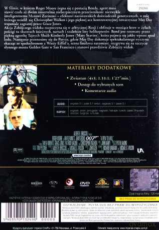 007 James Bond Zabójczy widok Ultimate Edition [DVD]
