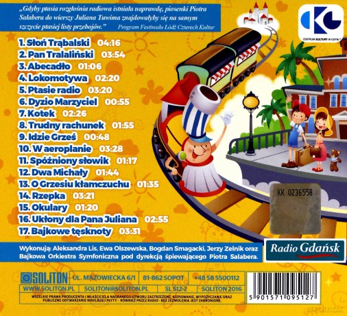 Bajkowa Orkiestra Symfoniczna: Śpiewająca lokomotywa [CD]