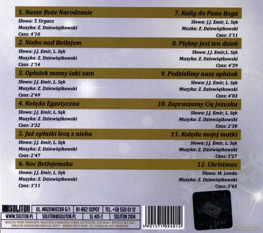 Tercet Egzotyczny: Świątecznie [CD]