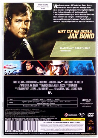 007 James Bond Żyj i pozwól umrzeć Ultimate Edition [DVD]