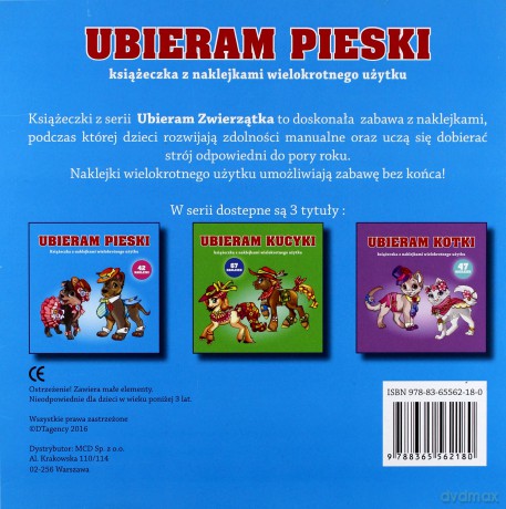 Ubieram pieski [KSIĄŻKA]