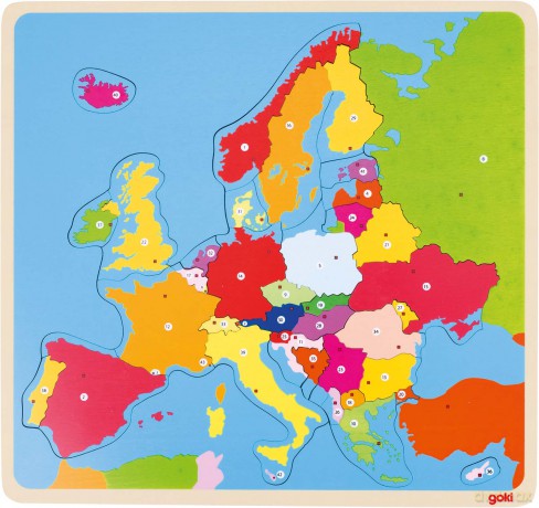 Układanka - Mapa Europy