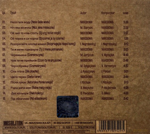 Ivan Koziupa: Ukraińskie piosenki - Ivan Koziupa [CD]