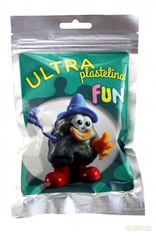 Ultra Plastelina - Stworki z akces. różne kolory