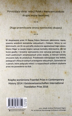Wojenne związki. Polki i Niemcy podczas okupacji - Roger Maren [KSIĄŻKA]