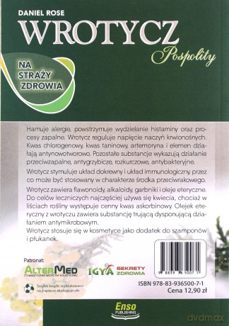 Wrotycz Pospolity na straży zdrowia - Daniel Rose [KSIĄŻKA]