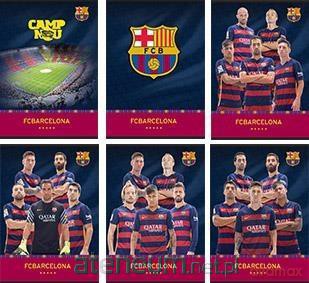 Zeszyt A4/54 linia FC Barcelona (10 szt)