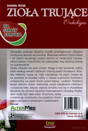 Zioła trujące na straży zdrowia, onkologia - Daniel Rose [KSIĄŻKA]