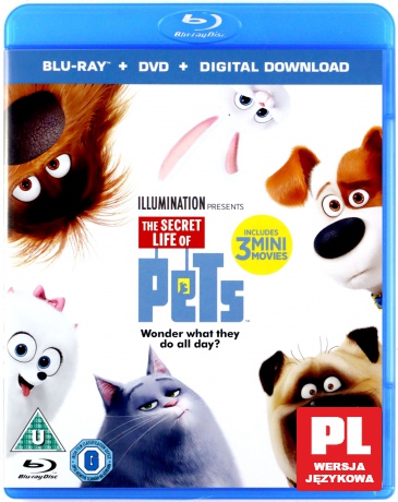 Sekretne Życie Zwierzaków Domowych [Blu-Ray]+[DVD]