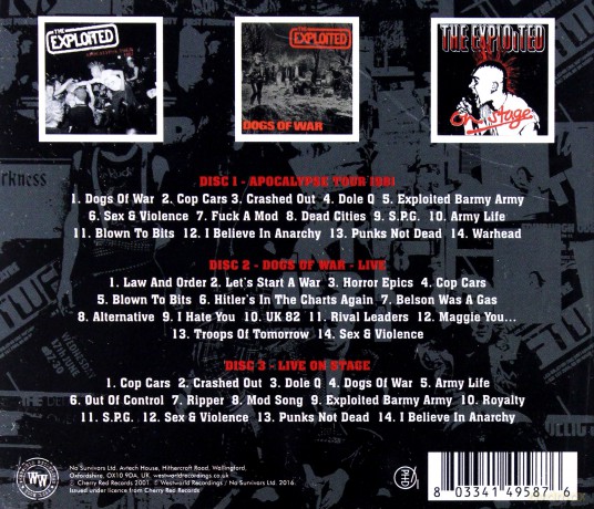 The Exploited: Exploited Barmy Army [3CD]