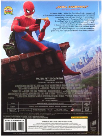Spider-Man: Homecoming (booklet) [DVD]