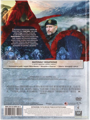 Wojna o planetę małp (booklet) [DVD]