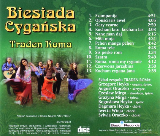 Traden Roma: Biesiada cygańska [CD]