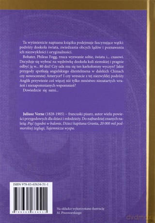 W 80 dni dookoła świata - Juliusz Verne [KSIĄŻKA]