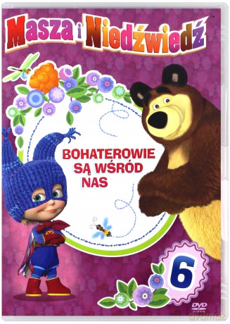 Masza I Niedźwiedź część 1+2+3+4+5+6+7+8+9+10 Pakiet [10DVD]