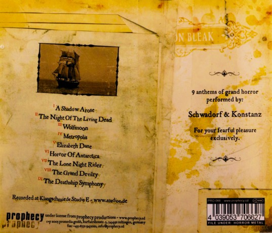 The Vision Bleak: The Deathship Has A New Captain [CD]