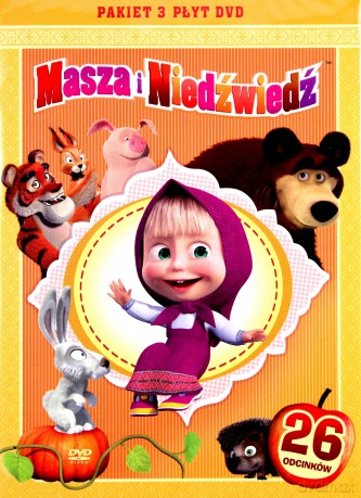 Masza i Niedźwiedź części 1-6 Pakiet [6DVD]