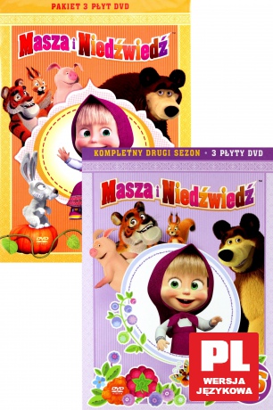 Masza i Niedźwiedź części 1-6 Pakiet [6DVD]