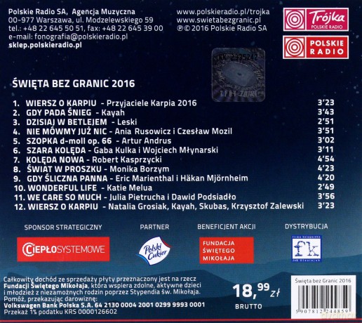 Święta bez granic 2016 [CD]