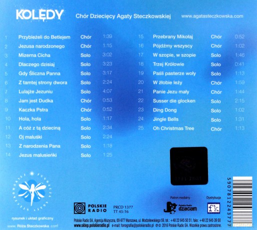 Chór dziecięcy Agaty Steczkowskiej: Kolędy [CD]