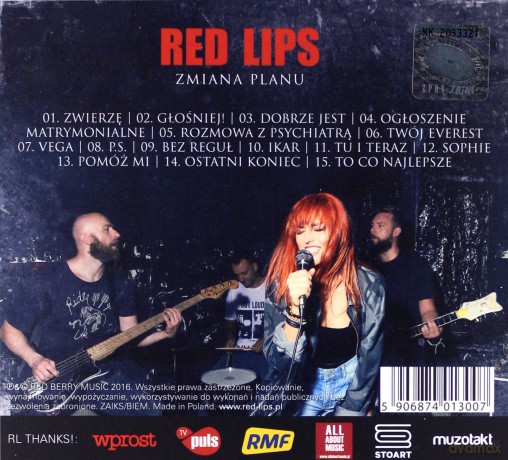 Red Lips: Zmiana Planu [CD]
