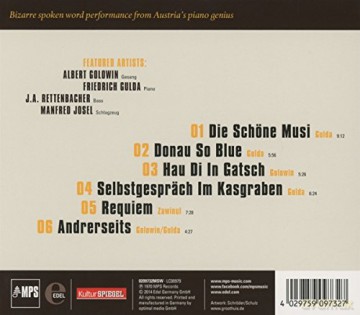 Friedrich Gulda: Donau So Blue [CD]